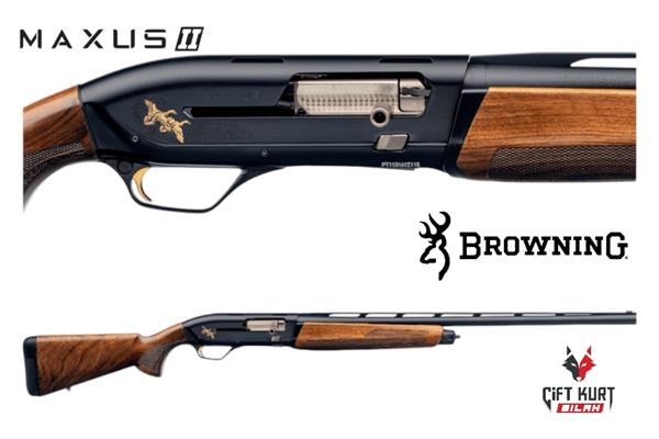 BROWNING MAXUS 2 WOOD BLACK GOLD YARI OTOMATİK AV TÜFEĞİ